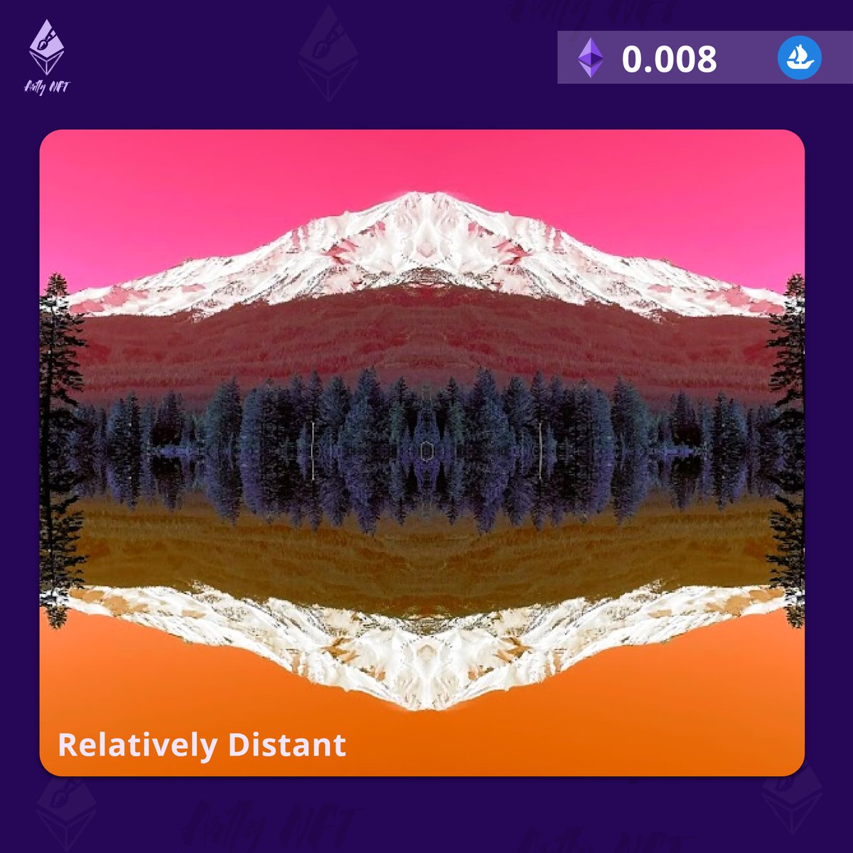 artlynfts's tweet photo. Mount Shasta Collection 🤩
Explore the full collection on OpenSea
This 11 piece collection exhibits the artistic interpretations of a spiritual trip to Mount Shasta where artist's femininity, reflections and presence intertwine with the surrounding nature.
https://t.co/anOFxx1Gop https://t.co/Qvv7090Bvv