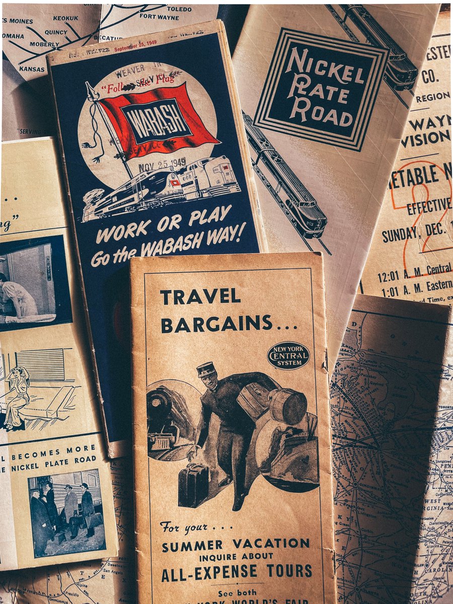 FortWayneRails's tweet photo. We've been very busy planning our summer vacation 🚂 🗺 We'll be sharing our destination soon. https://t.co/ceBIsx9w1e