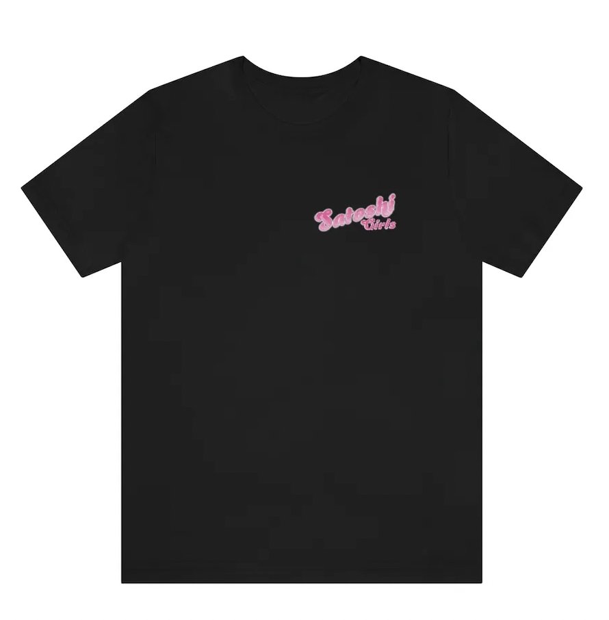 SatoshisGirls's tweet photo. ✨MERCH GIVEAWAY✨

To celebrate the launch of our Official Merch Store, we are giving away free apparel!🥳

Rules: 
💫Like &amp; RT this post 
💫Comment you fav emoji
💫Follow @SatoshisGirls 

2 Winners chosen in 48 Hours!

#NFTGiveaway #NFT #NFTs #NFTCommunity https://t.co/vf8BMH4mju