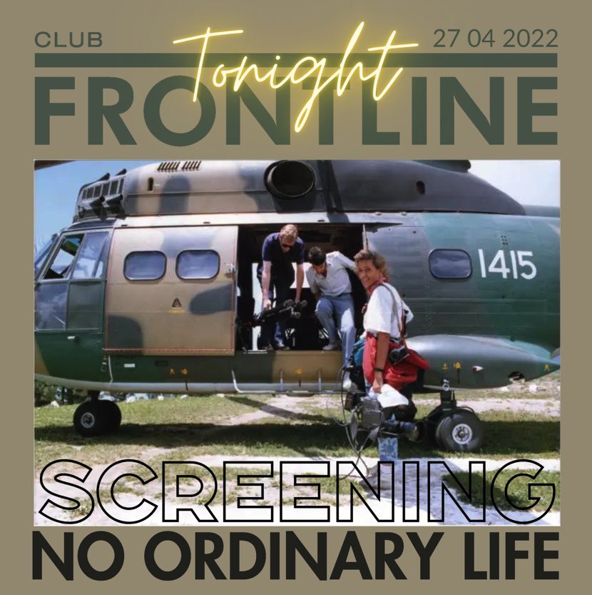 frontlineclub's tweet photo. Tonight at the #frontlineClub 🎟 https://t.co/dksm1WQ1kT #screening #events #straightfromthefrontline #cnn #amazingwomen #camera #correspondent #film https://t.co/H3hLqvMtg8