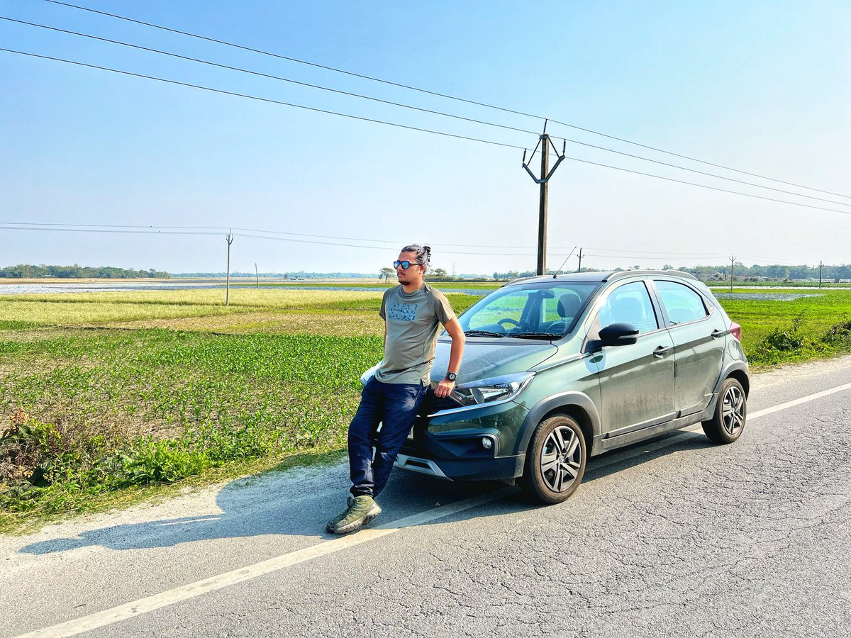SouravTheSpeed's tweet photo. Driving on these country roads with the wide green fields rolling by as I make my way to Arunachal.
#TwinningWithTiago #TIAGO4EVER #400KStrongFamily #Sylvie #TATATiagoNRG https://t.co/kbvA6kfklU