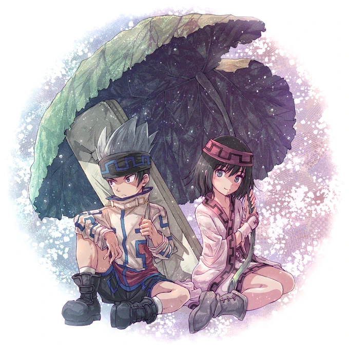 ・ω・)っ ホロダム描いた #シャーマンキング