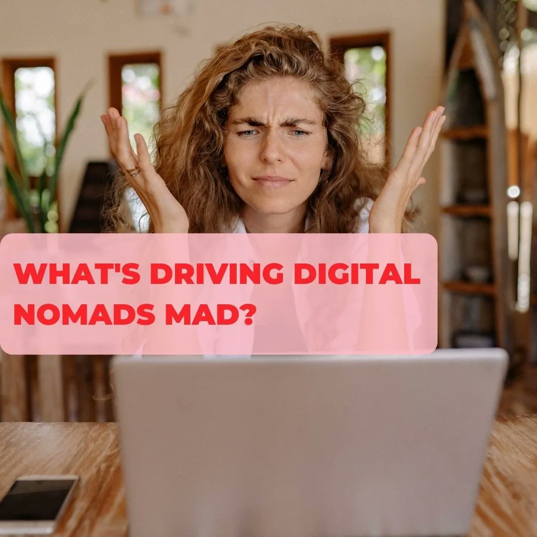 PCNomads's tweet photo. Are there downsides to a #digitalnomadlifestyle? Despite the stereotype, this freedom focused lifestyle does have its challenges. We look at some of the biggest and share useful tips on how to overcome them. https://t.co/XoThaFCkP3 #PCNomads #workandtravel #workremote https://t.co/quayRRVX11