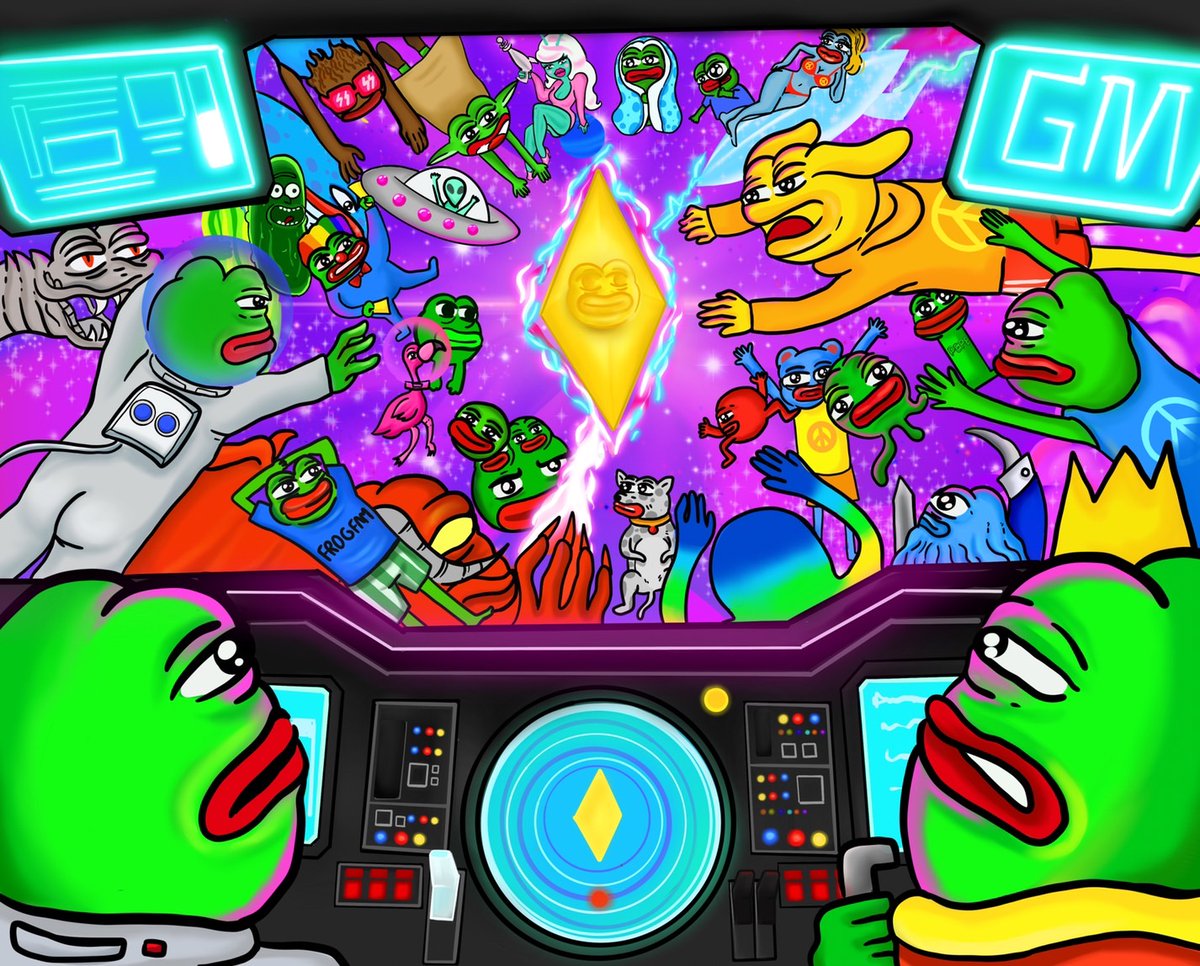 🚀 PEPE ETHEREUM SPACE 🛸
Who will be the king of Pepe? 🐸
Available on opensea:
opensea.io/assets/0x495f9…

#pepefrog #pepethefrog #pepe #PepeFam #PEPEnft #NFTdrops #NFTTHAILAND #NFTs