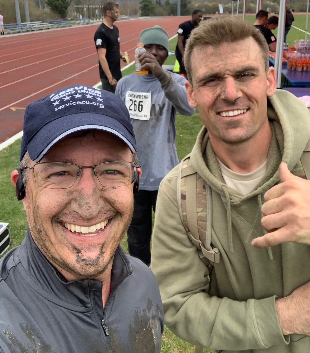 Servicecu's tweet photo. We were honored to sponsor and participate in @USAGBavaria's 8th Annual Rugged Terrain Obstacle Run, where soldiers and civilians ran 10 miles and conquered more than 20 challenging and unique obstacles!
#Army #DefenseCU #DefenseCreditUnion #CUDifference https://t.co/Stju6PiKgo