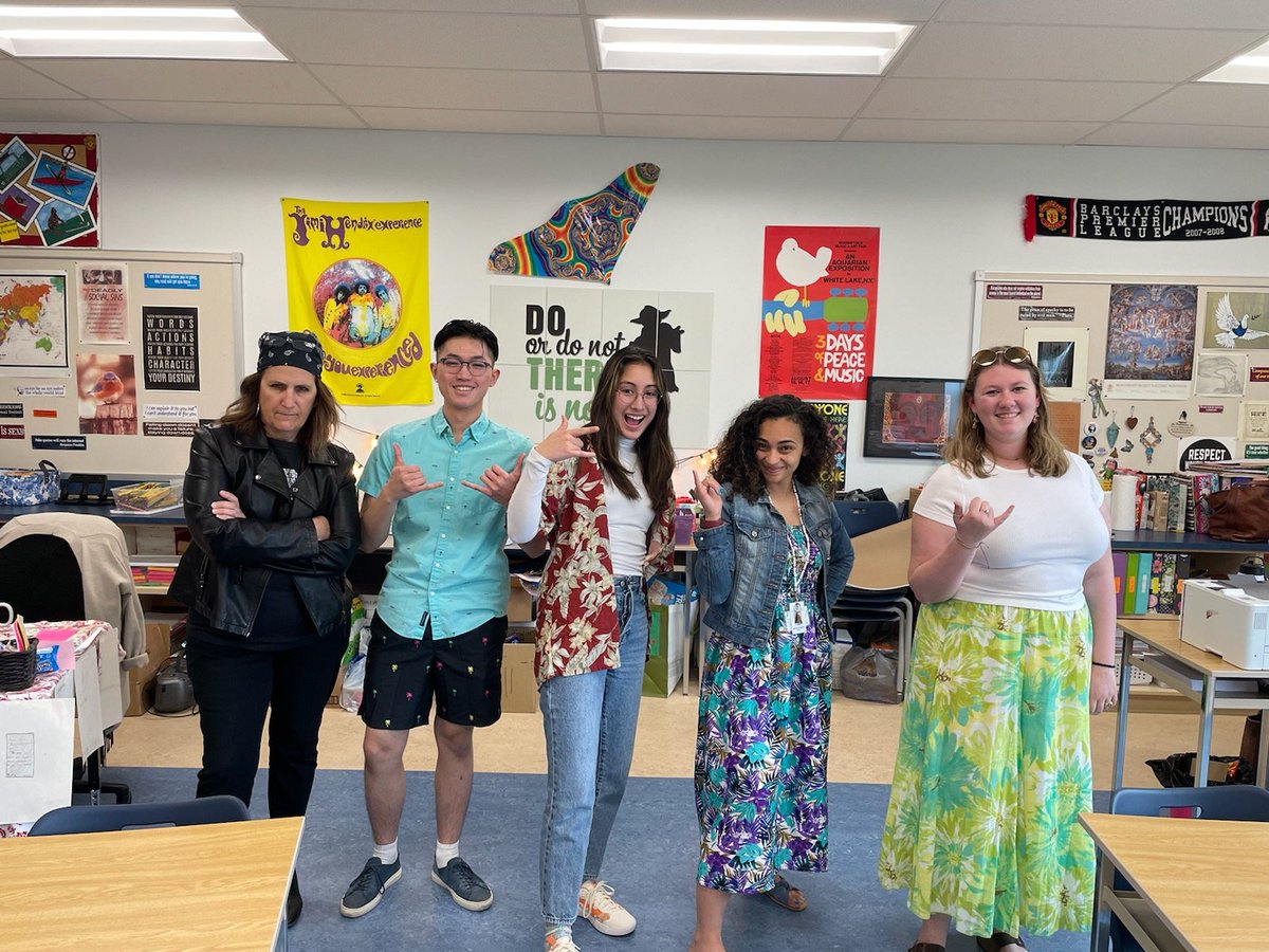 Ms Sumrall, Tomassone, Santos and Nguyen gloat because surfers win our straw poll yesterday. Boooo. Go bikers.