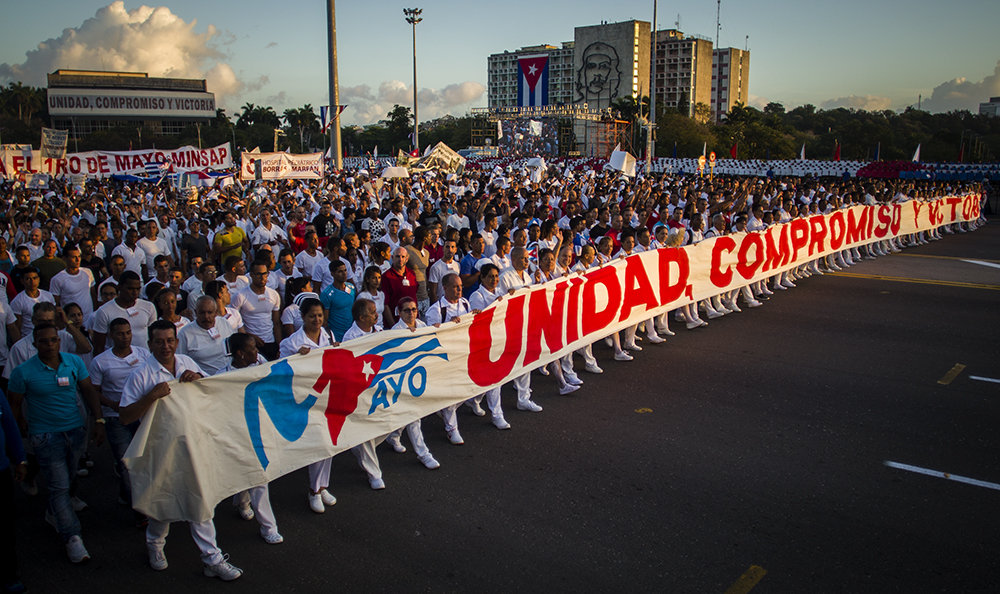 Los invito a encontrarnos en la Plaza el #PrimeroDeMayo. Por el heroísmo de la resistencia y el inspirador triunfo de la creatividad colectiva, por las vacunas y los vacunados,  #CubaVive