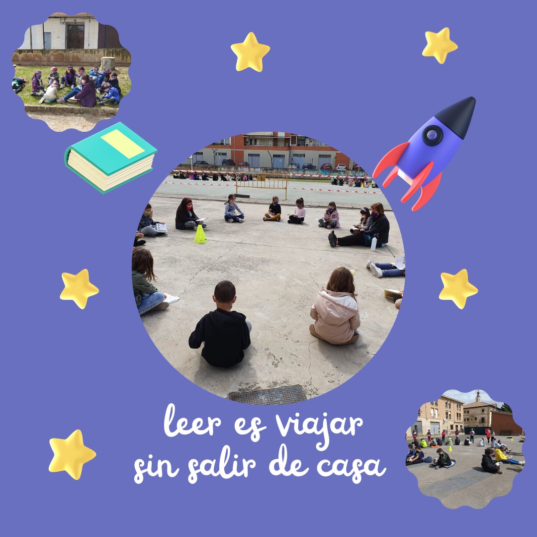 Con el motivo del Día del Libro, nuestros alumnos y alumnas saldrán el viernes 29 a leer a la plaza del Ayuntamiento. Os invitamos a todos a pasaros durante esa mañana y disfrutar de las lecturas. También podéis animaros y leerles algo al grupo que esté en ese momento.