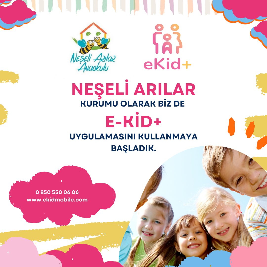 Ekidmobile's tweet photo. Neşeli Arılar Okulu eKid+ uygulamasını kullanıyor. 
Eğitimde dijital dönüşüm eKid+ ile başlıyor.
Siz de dönüşümü yakalamak için iletişime geçin :0 850 550 06 06

#ekidmobile #goldenyazilim #anaokulu #anaokuluetkinlikleri #anaokuluetkinliği #edtech #eğitim #kreş https://t.co/EkE5UxSE7z