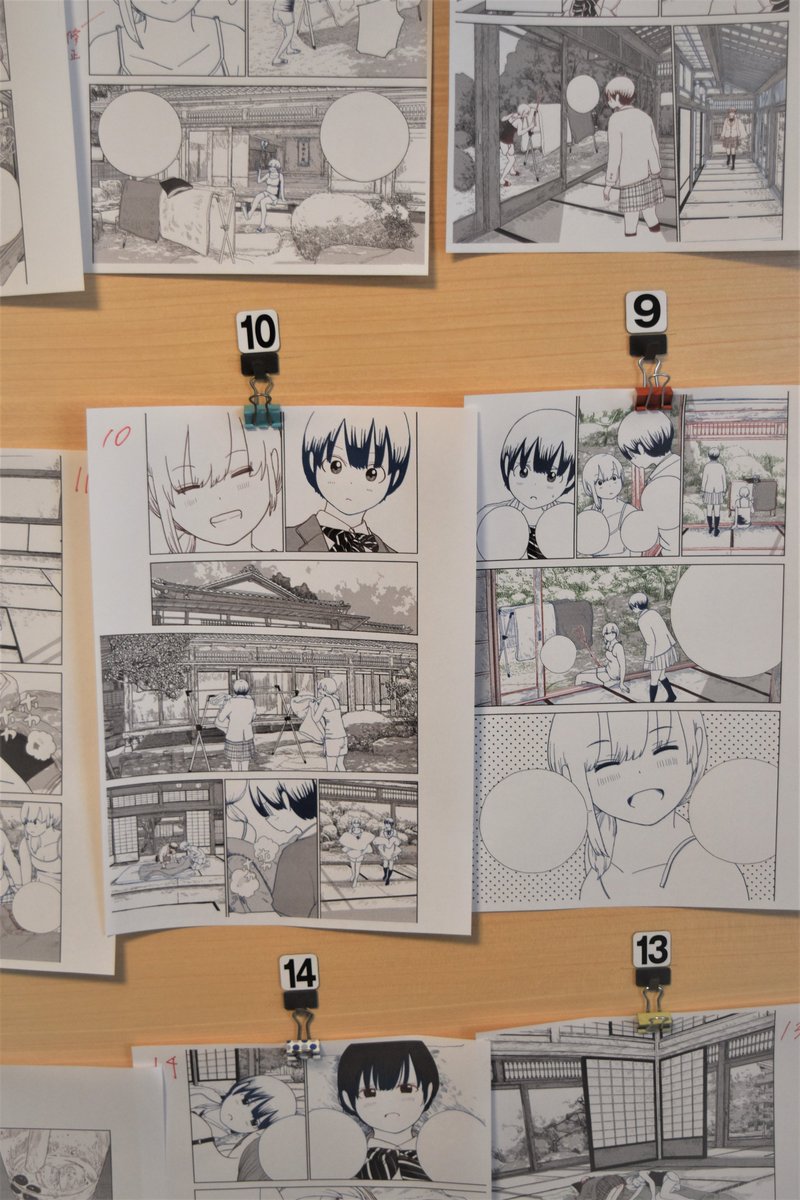 『小倉アンのおいしい生活。』修正全て終了いたしました!
時間はかかりましたが、満足の行くものになりました!
時々、前の原稿の方が、表情とかがよく描けていると感じるものもあって、そういう場合はいい部分を温存しながら修正しました。 