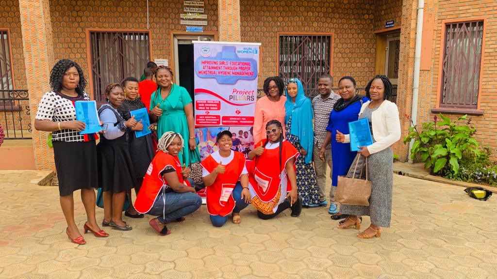 cageadOrg's tweet photo. In line with our #MHM project aimed at improving educational attainment of girls through proper MHM, we have produced a #manual and provided training to school #Counselors to run the MHM school clubs. Building 4r #weattain @UN_Women clot https://t.co/QQnDNZ61xI