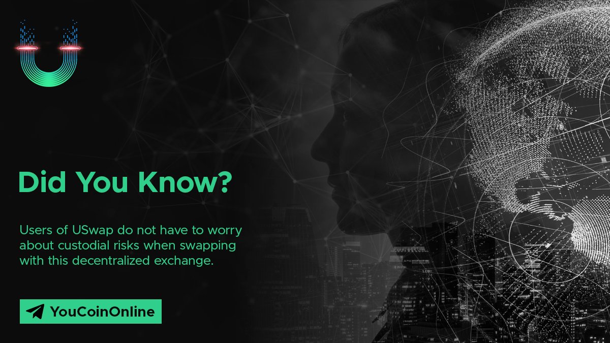 YouCoinOnline's tweet photo. 🔥Did You Know?🔥

#Users of USwap do not have to worry about #custodial risks when #swapping with this #decentralized #exchange.

#UCON $UCON #YouCoin https://t.co/nzabBDUSHq