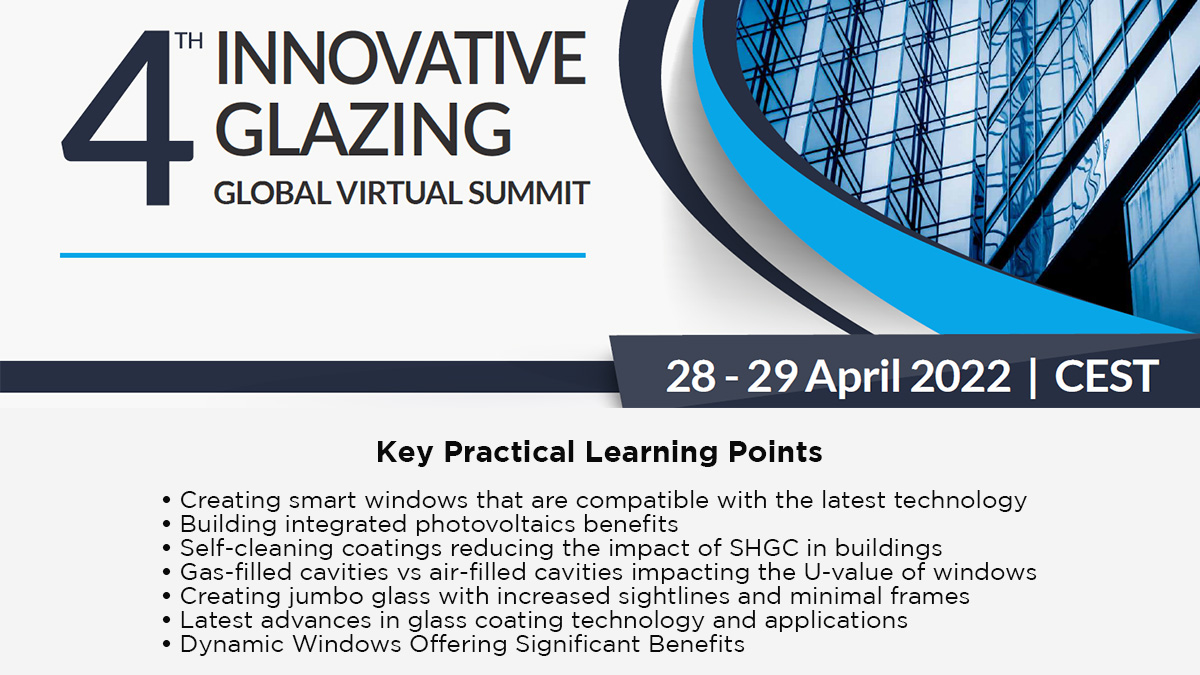 Luxatia_intl's tweet photo. We're looking forward to the 4th Innovative Glazing Virtual Summit tomorrow to discuss the latest innovations &amp; best practices within the glass industry through practical case studies. See everyone online tomorrow at 9:30 CEST! #GlazingSummit2022 #GlazingSummit #GlazingInnovation https://t.co/6OJXZIa6A8