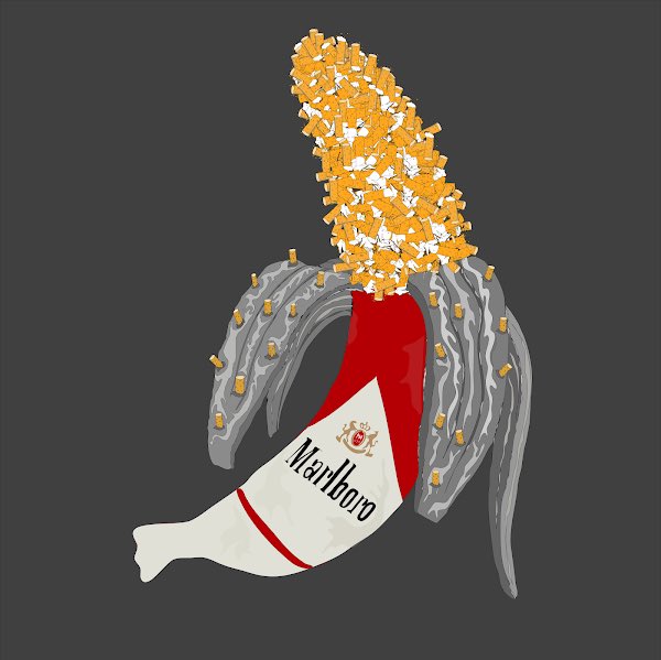 isle_of_NaN's tweet photo. GM!🍌

Looks like Some of our smokin Sirens and Vixens have   Butt out on this Bored Banana!
 Ashtray banana art by @sunnydayzsoon … 😂🍌

#NFTCommunity #NFTs #P2E #boredbanana https://t.co/tUO6pzJfTj