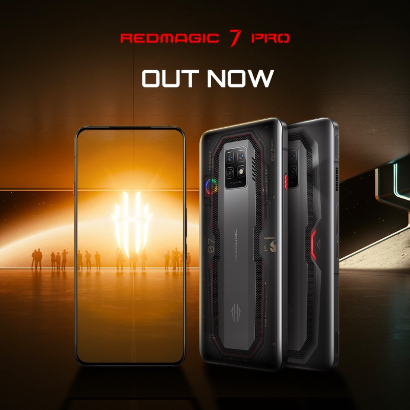 redmagicgaming's tweet photo. The #REDMAGIC7Pro is out now! Enjoy #ProVisionGaming today!

📱Under Display Camera; Full Screen Gaming

🐉Snapdragon 8 Gen 1

❄️ICE 9.0 Multi-dimensional cooling

💨960Hz Touch Sampling Rate

🔋5000mAH battery

https://t.co/sdxP6ov9aS