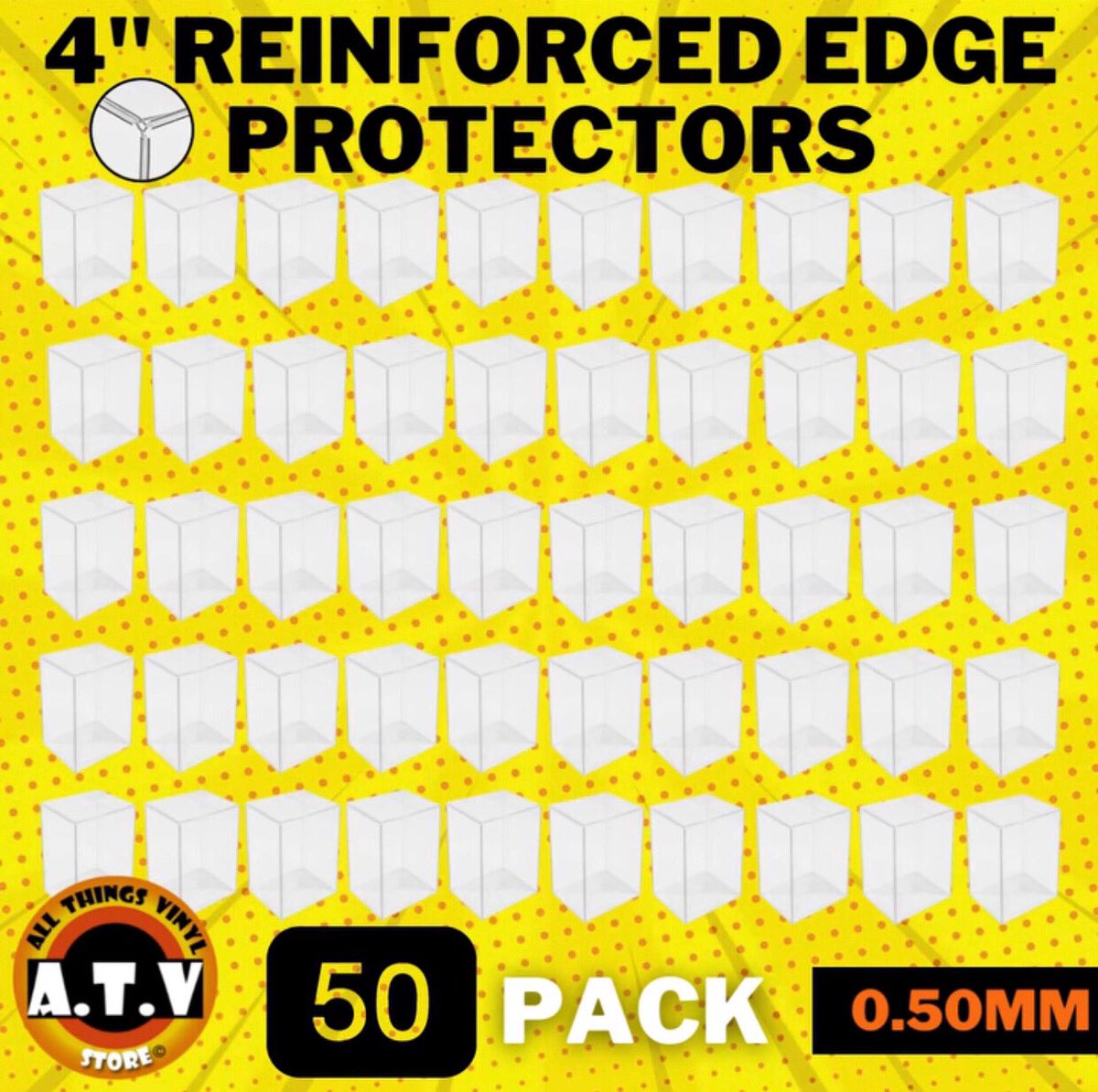 Abber_naffy's tweet photo. 50 pack of 4” protectors are available from @ThingsVinyl . That works out at only 64p per protector!
✅ Available Here ⬇️
https://t.co/itQyYVN8Ek
Ad #allthingsvinyl #atvprotectors #popprotectors #funko #funkonews #funkoeurope https://t.co/Mnrcu8a0Tl