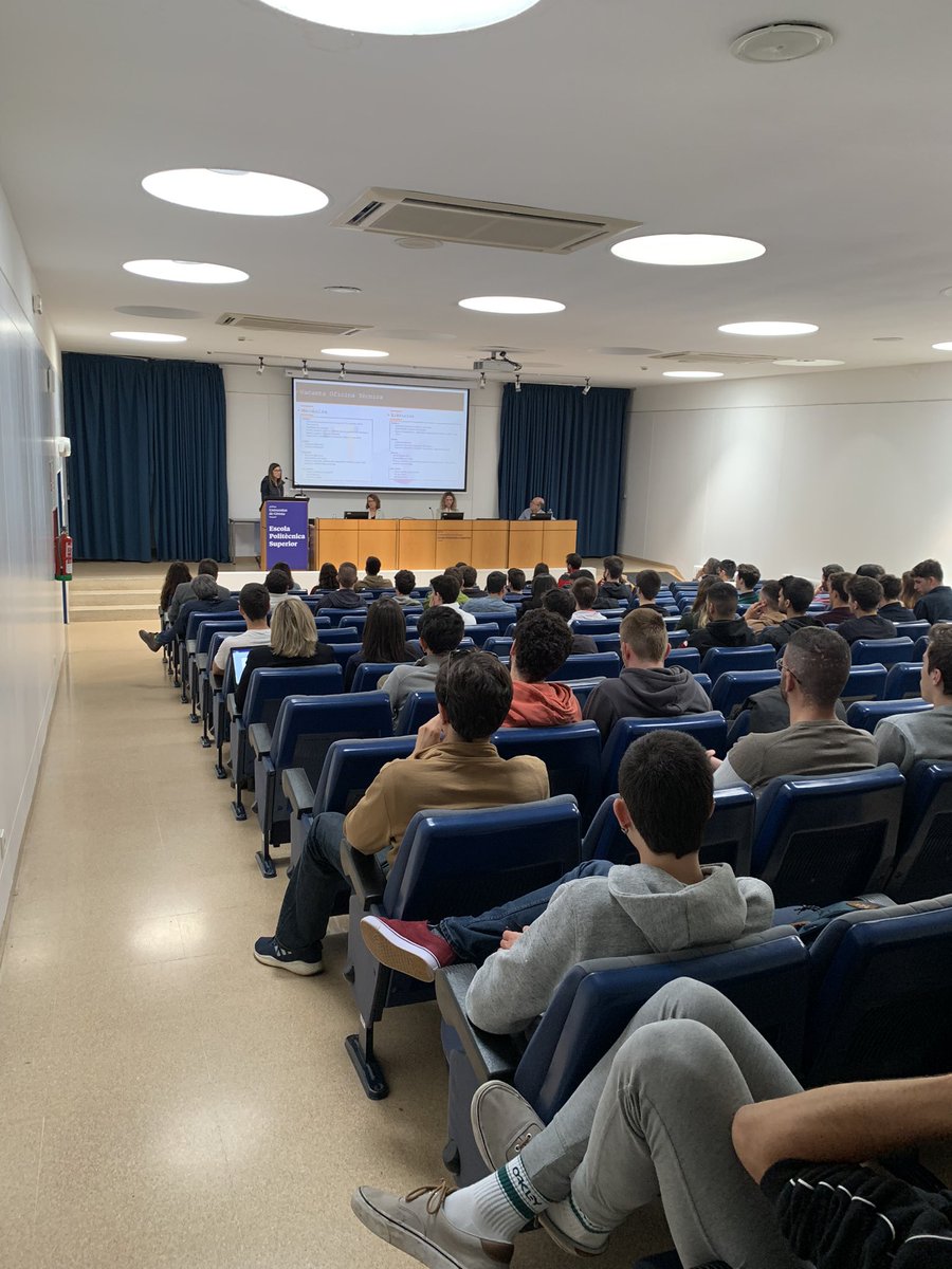 Seguim amb el <a href="/ForumEPS/">Fòrum Industrial EPS</a>  i les jornades. En aquesta cas, la jornada d’orientació laboral de l’àmbit industrial!  Coordinada per <a href="/dani_trias/">Daniel Trias</a> ! <a href="/Escubedo/">Escubedo SA</a> <a href="/ComexiCTec/">Comexi CTec</a> Simon <a href="/Concentrol/">Concentrol</a> Tavil <a href="/Nestle_es/">Nestlé España</a> Costabrava Selvafil