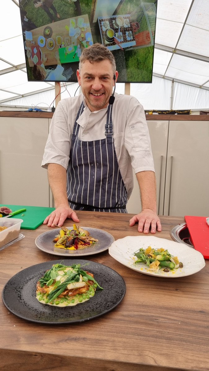 Roger wowed the crowds at the <a href="/EAGandCFair/">EastAnglianGameFair</a> at the weekend, creating three fabulous dishes in just 40 minutes on the cookery theatre stage.