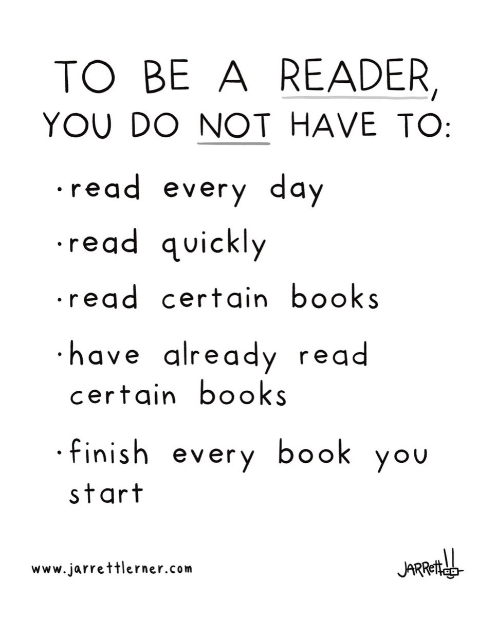 Jarrett_Lerner's tweet photo. To be a Reader…

You can download this poster for free at the Art page of my website: https://t.co/438lfcyg94 https://t.co/KgOtLFk4eH