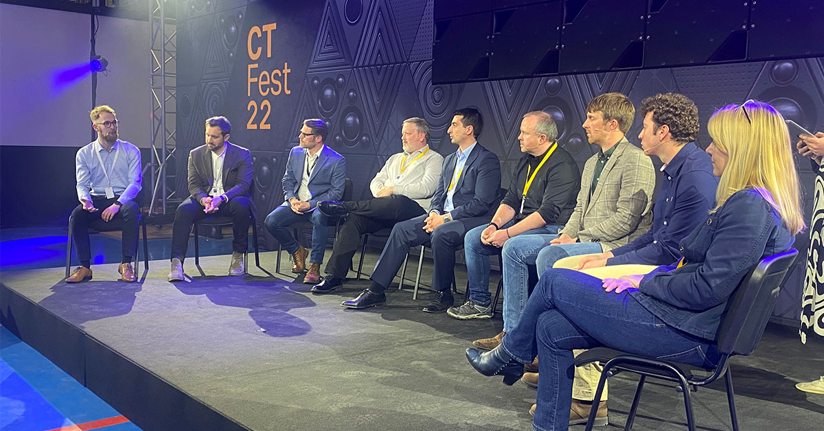 CreativeTechnol's tweet photo. Thankyou to everyone who joined us yesterday. It was an honour to be able to bring so many of you together for a day of exciting technology demonstrations and knowledge sharing between the industry of ‘today’ and ‘tomorrow’. Bring on day 2! #CTFest22 #conneCT #CTGroupEvents https://t.co/U383aOdFOe