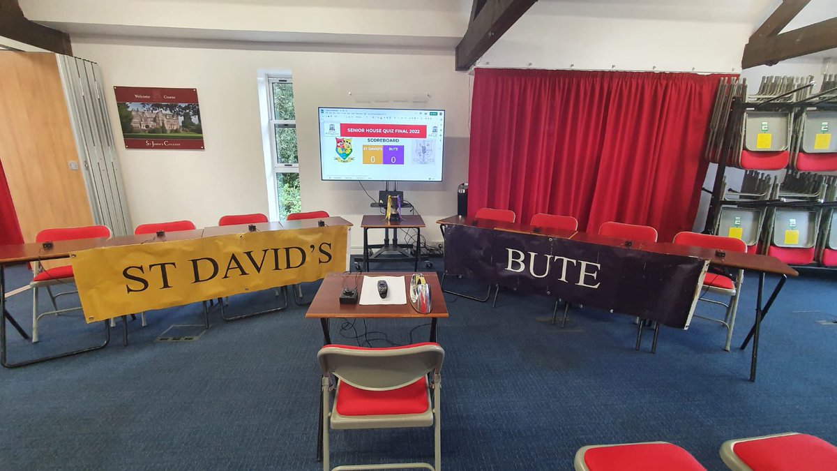 Ready for the <a href="/SJCCardiff/">St John's College, Cardiff</a> House quiz challenge - good luck #SJCStDavids and #SJCBute🏆🤞🤩