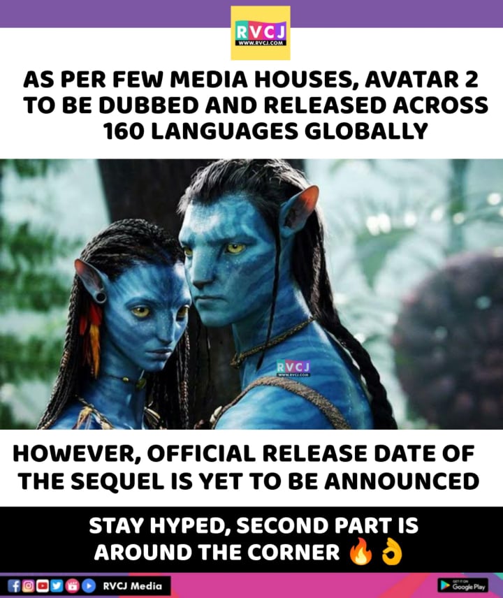 RVCJ_FB's tweet photo. Avatar 2 https://t.co/0hrZLBQCHL