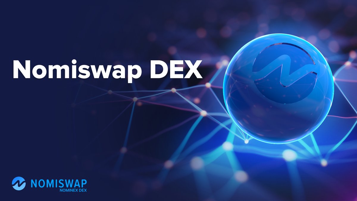 Nomiswap's tweet photo. DEX with the highest APR and unique offers:

💰 Utilitarian farming/staking 
👥 Binary referral system &amp; rewards 
🔄 Trading fees 100% cashback 
🚀 Launchpools etc.

It's more profitable to earn with Nomiswap:
https://t.co/VMAJJ0PKsS https://t.co/vye3V7ncHT