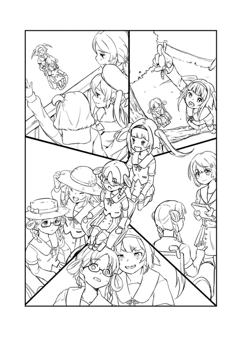 ちょっと楽しそうなページになったwip 