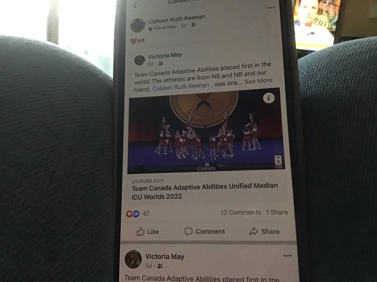 darbyish's tweet photo. @YourMorning 
The Atlantic cheer club also won world cheerleader gold in the adaptive category. That means the 43% of the team had adaptive issues, mental or physical https://t.co/6nuiqEfdl0