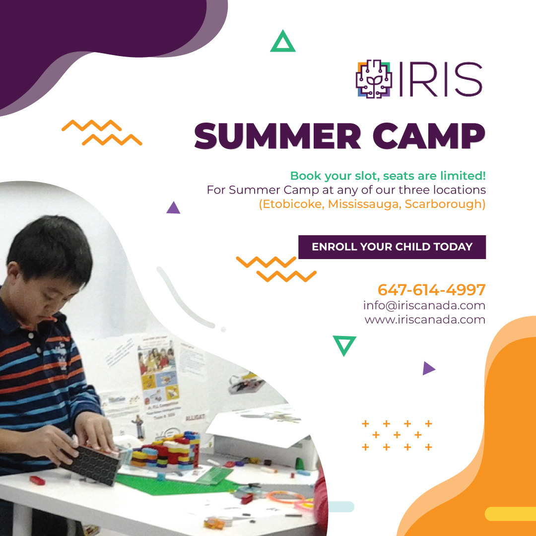 INTELLIGENTROBO's tweet photo. Join 5days Summer Camp at IRIS to have fun-filled exciting Robotics &amp; Coding session! Limited slots, booking going on at Etobicoke, Mississauga and Scarborough Centre. Click https://t.co/Dz95qGD4U3 for more details.
#iriscanada #IrisCanada #robotics #SummerCamp #growthjourney https://t.co/g9i1pzkwZB