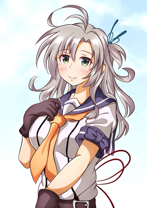 #あなたのTLに重巡を #艦これ
衣笠さん 