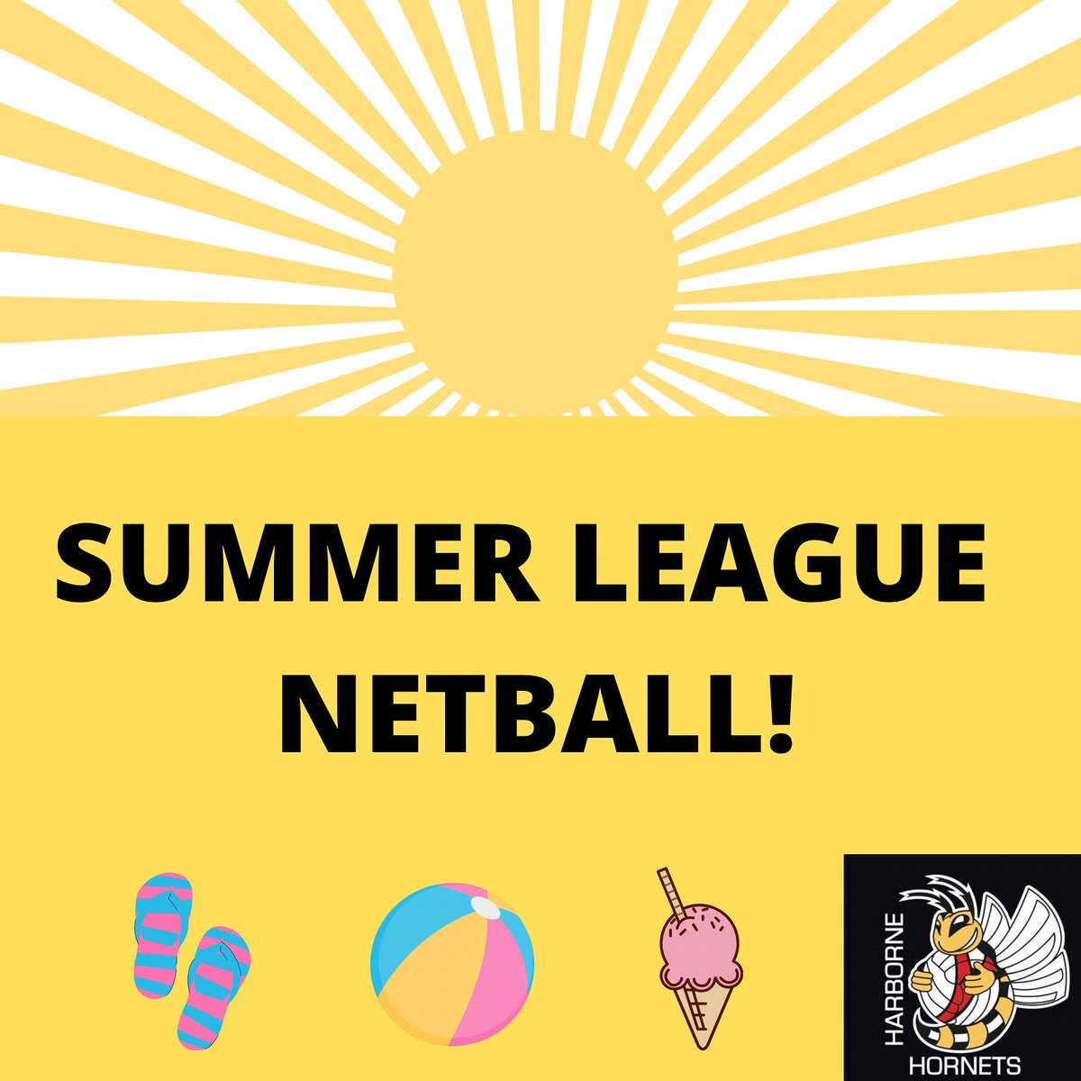 Summer league netball starts TODAY🙌🐝

We are so excited to get back on the court!! #netball #hornets #birminghamnetball