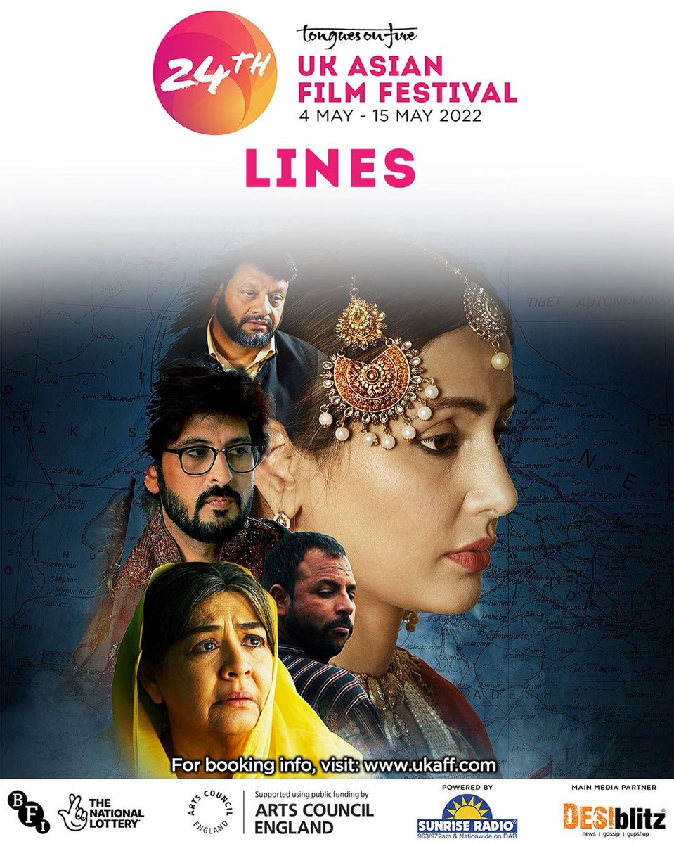 Hina Khan's film Lines to Release on #UKAsianFilmFestival Proud 👏🏻
So excited to see her @eyehinakhan @rishi_bhutani @Rahatkazmifilms
@HusseinKhan72 @HirosFBF
#Lines #Hina #HinaKhan #UKAFF #UKAFF2022 #TonguesonFire #FilmFestival #AsianFilmFestival  #Festival #Upcoming #Film