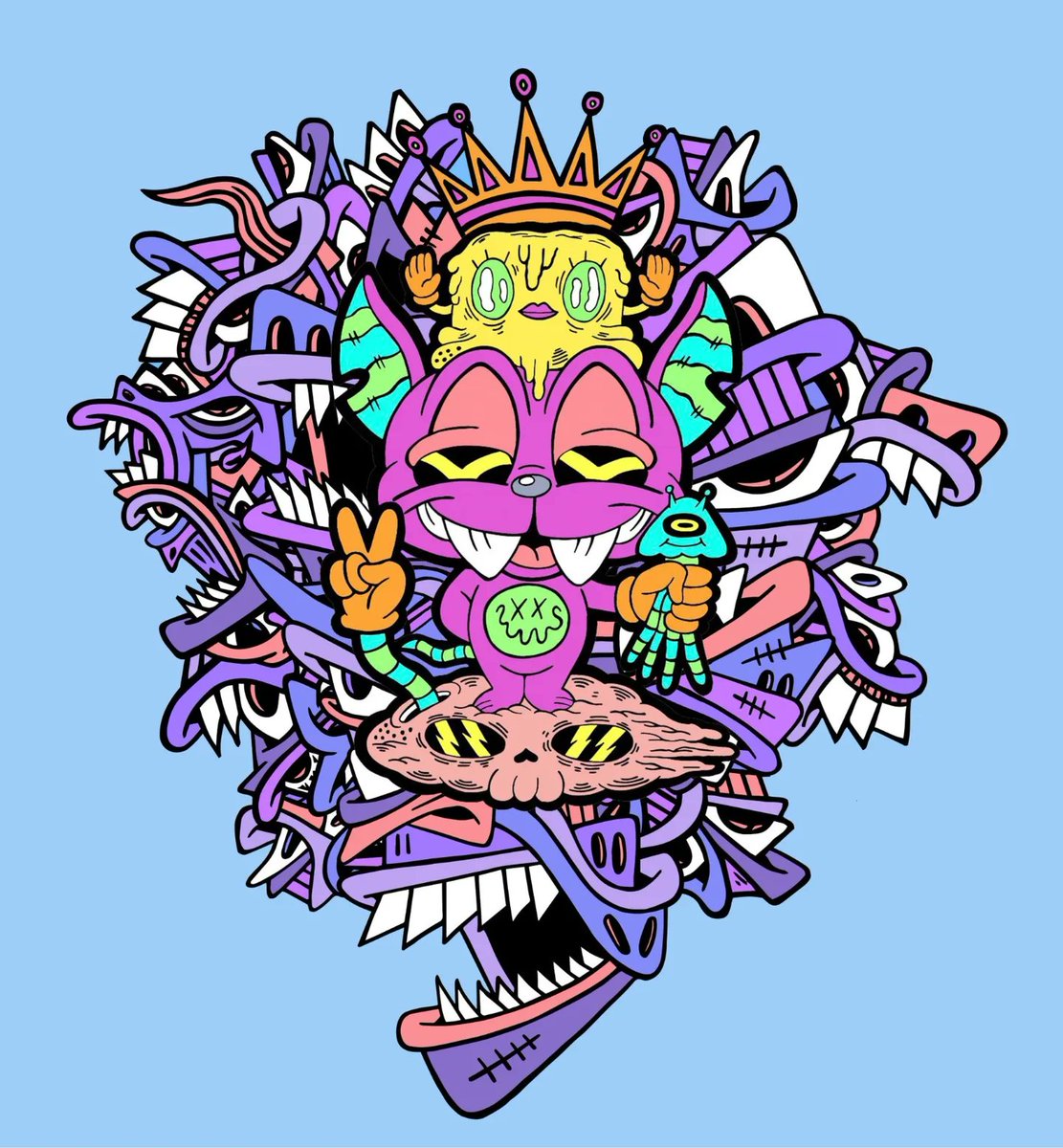 <a href="/pardisabnft/">Pardis ab👽</a> <a href="/Tylers_journey/">Tylersjourney_</a> <a href="/betlisart1/">Betlis</a> Thank for tagging me...Collaboration with the homie <a href="/AdamToksoz/">Adam Toksöz | adamtoksoz.eth</a> and I called " Peacekeeper " 1/1  comes with exclusive t shirt. <a href="/YABNFT/">LEBISHO</a> <a href="/AnisotropyNft/">Anisotropy_NFT_Artist</a> <a href="/red_monkeygirl/">Lisa Jill Matthew</a> opensea.io/assets/0x495f9…