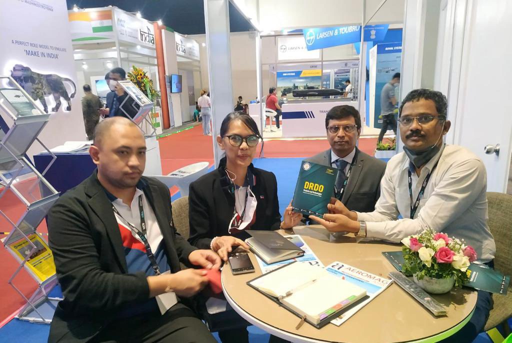 defencealerts's tweet photo. 🔴 #DRDO is showcasing indigenous advanced defense technology products at the flagship Asian Defence and Security Exhibition, Manila, #Philippines, from 27-29 April. #adas2022 https://t.co/mhPePoNutf