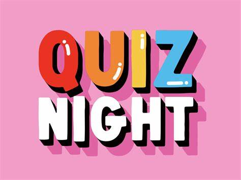 Quiz Night tonight! 
Only £3 a ticket, vouchers and wine to be won for the top 3 teams!
9:00pm kick off!