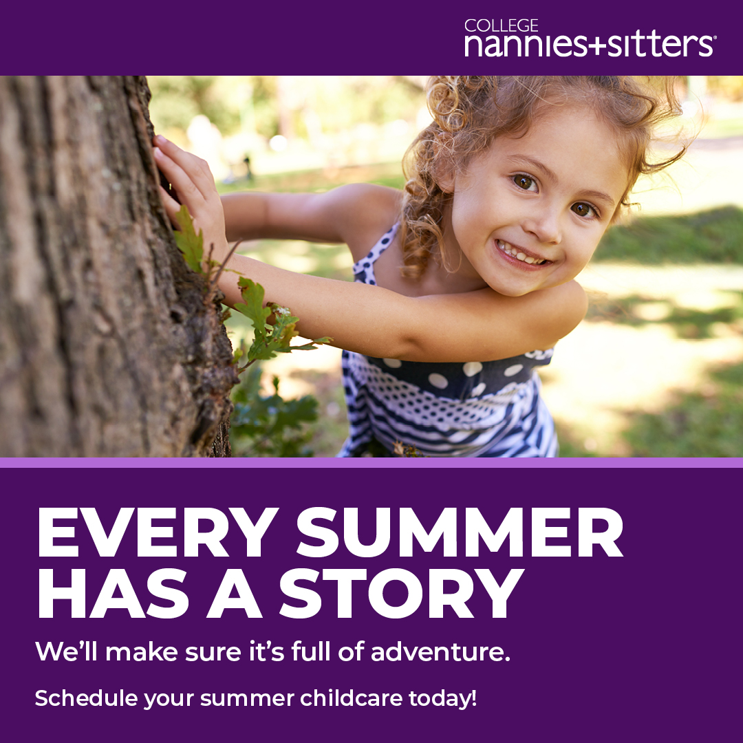 CNSTRochesterMN's tweet photo. What do you want your family's summer story to be? 

#CollegeNannies #SummerChildcare https://t.co/jkI20rYVHM