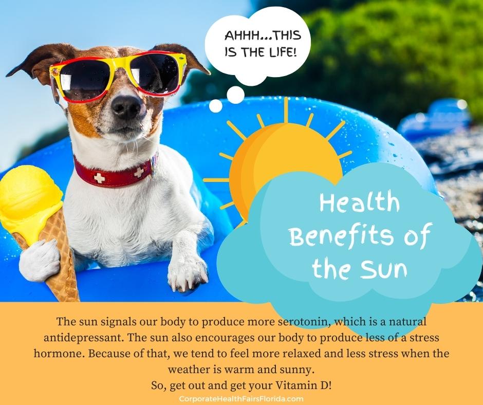 CorporateHF's tweet photo. Did you know the sunshine and heat are good for your mental health?
#mentalhealth #wellbeing https://t.co/kg3UCCkkWh