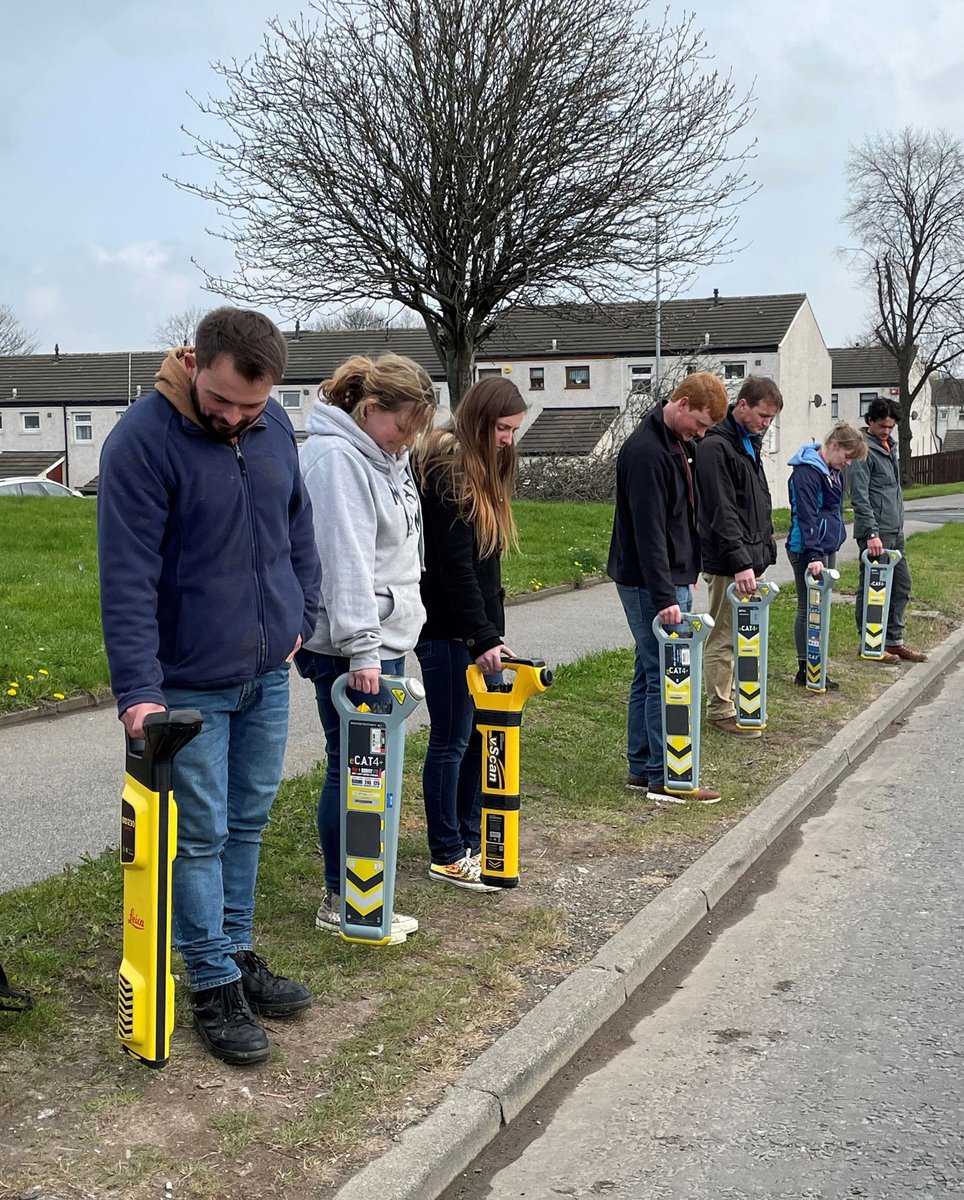 cfa_archaeology's tweet photo. Our Leeds field team were out refreshing their CAT and Genny training recently, to ensure we can detect buried services and stay safe during trial trenching and excavations. An essential skill! #CableAvoidance #Archaeology https://t.co/FH97AlRPxh