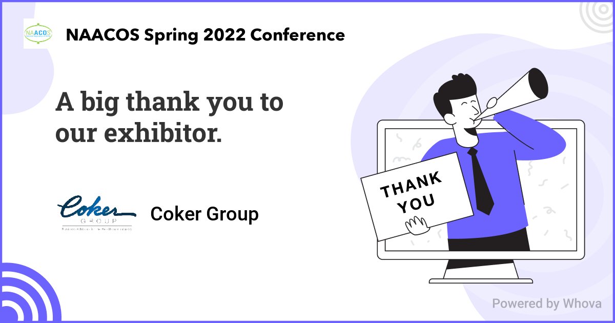 Coker (@cokergroup) on Twitter photo If you're attending the <a href="/NAACOSnews/">The National Association of ACOS</a> Spring Conference, swing by Table 31 and say hi to <a href="/AlexKirkland_CG/">Alex Kirkland</a>! We also have resources for you to check out in the Whova app!
#CokerGroup If you're attending the <a href="/NAACOSnews/">The National Association of ACOS</a> Spring Conference, swing by Table 31 and say hi to <a href="/AlexKirkland_CG/">Alex Kirkland</a>! We also have resources for you to check out in the Whova app!
#CokerGroup