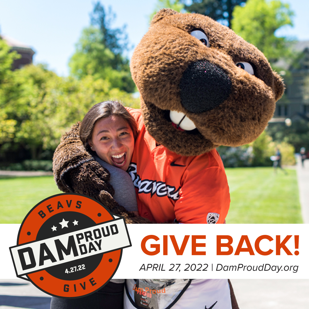 Today is the day to celebrate the accomplishments of the Oregon State University community, support all OSU students and stretch ourselves towards our aspirations. Make a gift of any amount to support the College of Liberal Arts! 
beav.es/wjf

#BeavsGive #DamProudDay