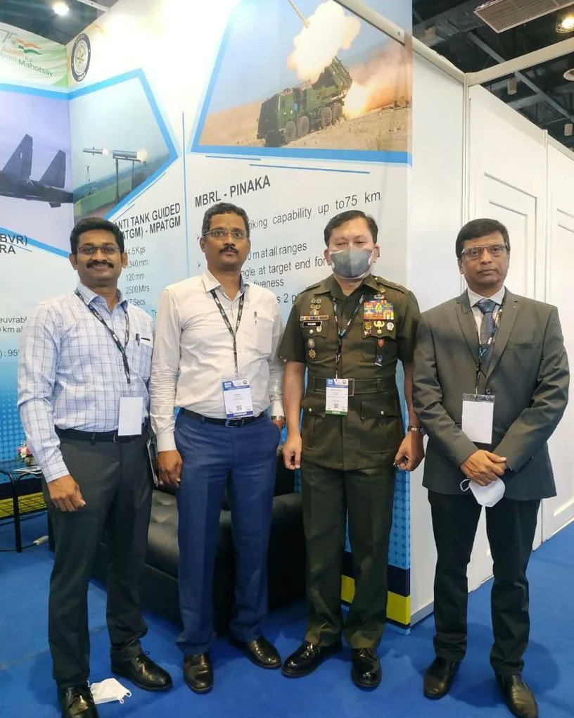 defencealerts's tweet photo. 🔴 #DRDO is showcasing indigenous advanced defense technology products at the flagship Asian Defence and Security Exhibition, Manila, #Philippines, from 27-29 April. #adas2022 https://t.co/mhPePoNutf