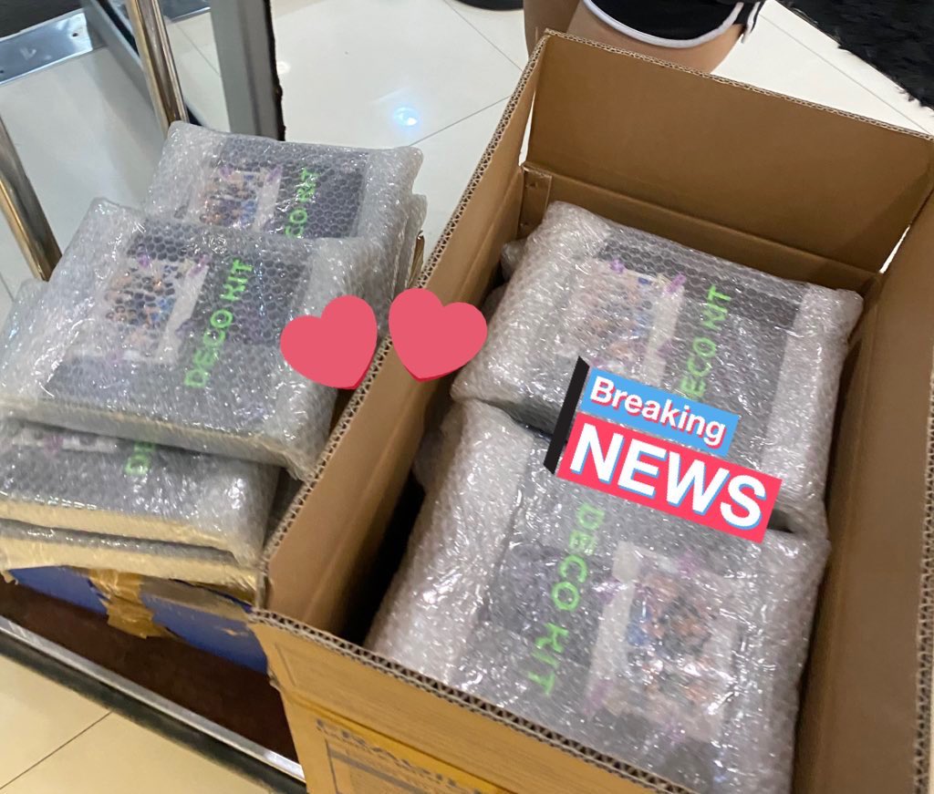 rookiebasketph's tweet photo. Hello! BTS DECO KITS have been packed yesterday wag po kayo mag alala. Verifying payments na po. Pa-wait na lang po ng notification for the shipping. Thank you. :) #RBUpdates https://t.co/HcHKyRU1I2