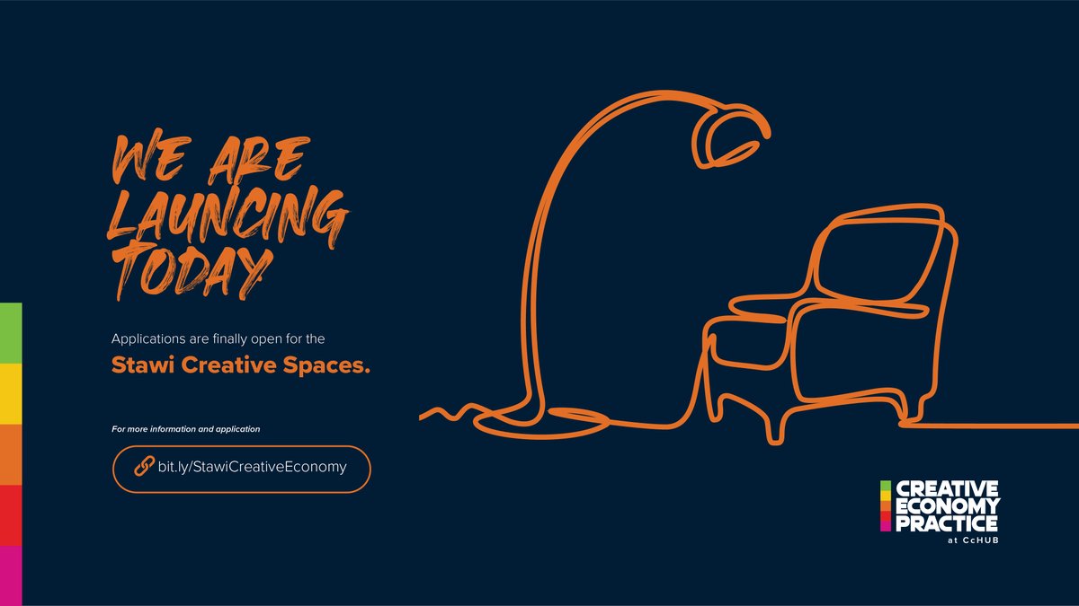 CcHUBCreative's tweet photo. The #Stawi Creative Spaces is launching today! 🤗
Register now and become part of an exclusive network of African #Creative Economy professionals from all over Africa and the diaspora: https://t.co/AW5w8XEJuV https://t.co/UjRuODZZCq