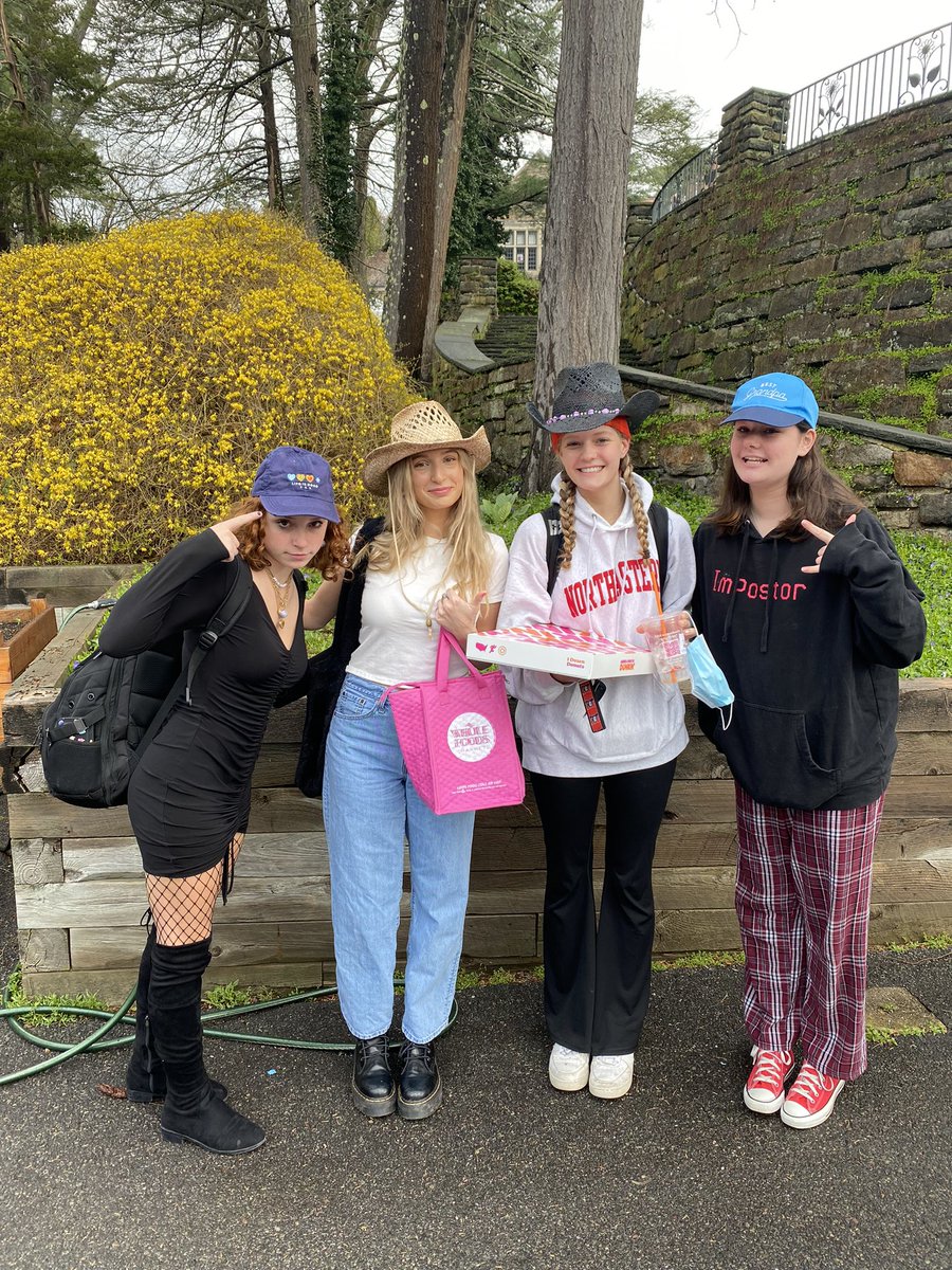 Senior Hat Day! #empoweringwomen #womenleaders