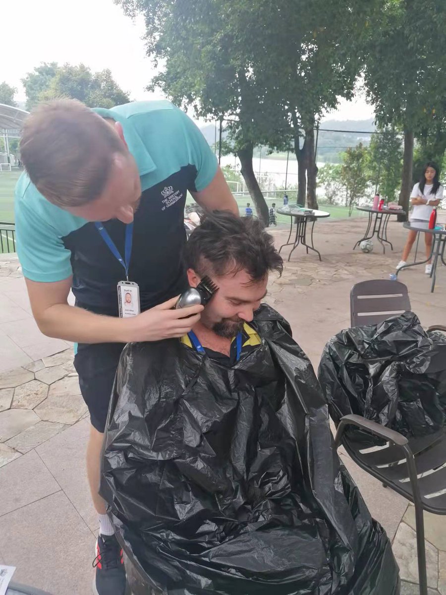 BSGNAE's tweet image. An amazing day at #BSGNAE - student council led fund-raiser. Hair donation and head shave, for a great cause, supporting a local organisation who make wigs for children with cancer. Well done BSG! @Sarah_Newton21 @Desert_Cupcake #cancer #community