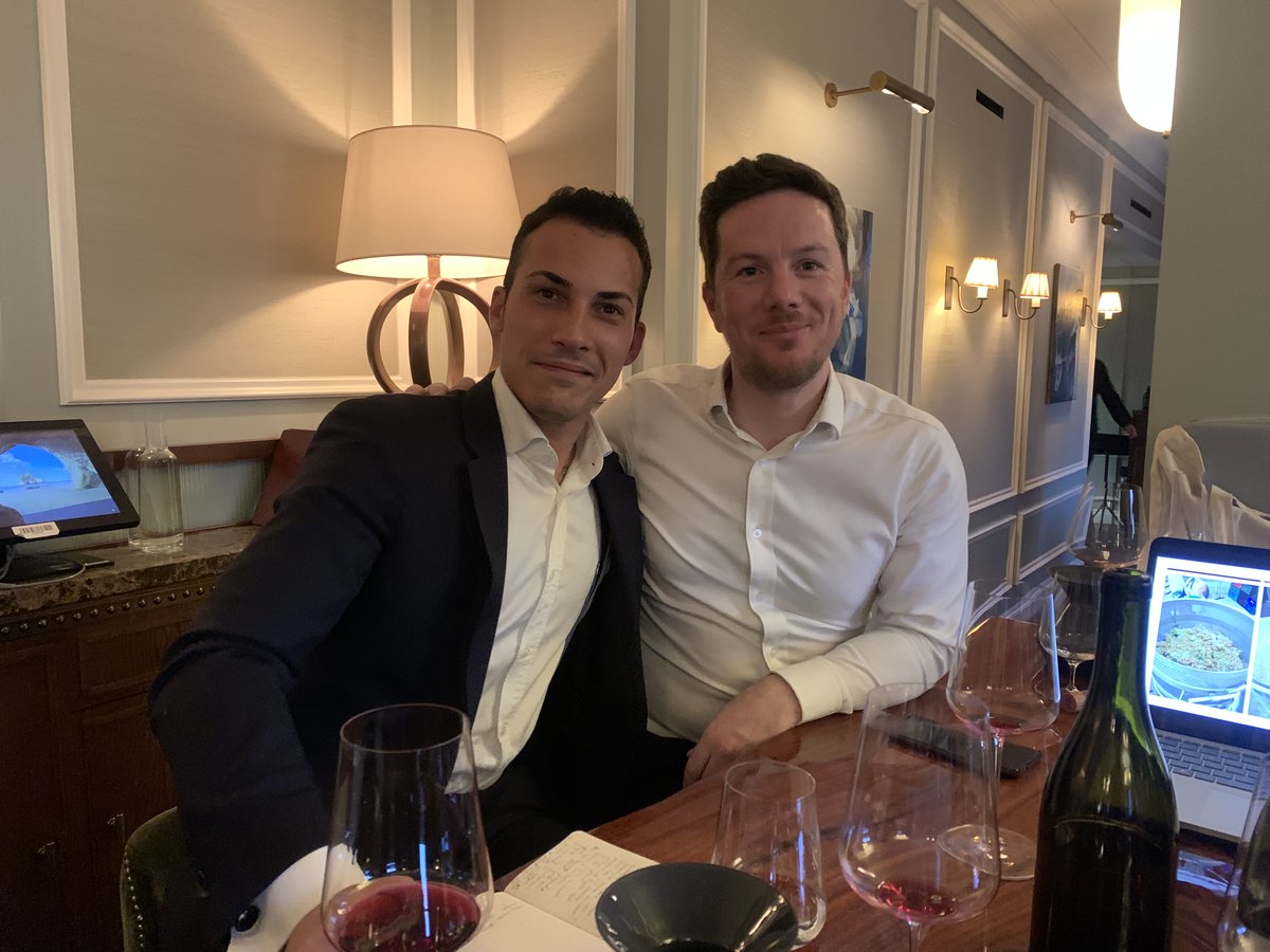 So we had a little premiere of #BenditoDestino, the new venture by <a href="/Guillermo__Cruz/">Guillermo Cruz</a> and <a href="/TerryKandylis/">Terry Kandylis</a> in <a href="/DORibera/">Ribera Del Duero</a> 
Nice tasting at @67pallmall in London. Watch out for their #Clarete