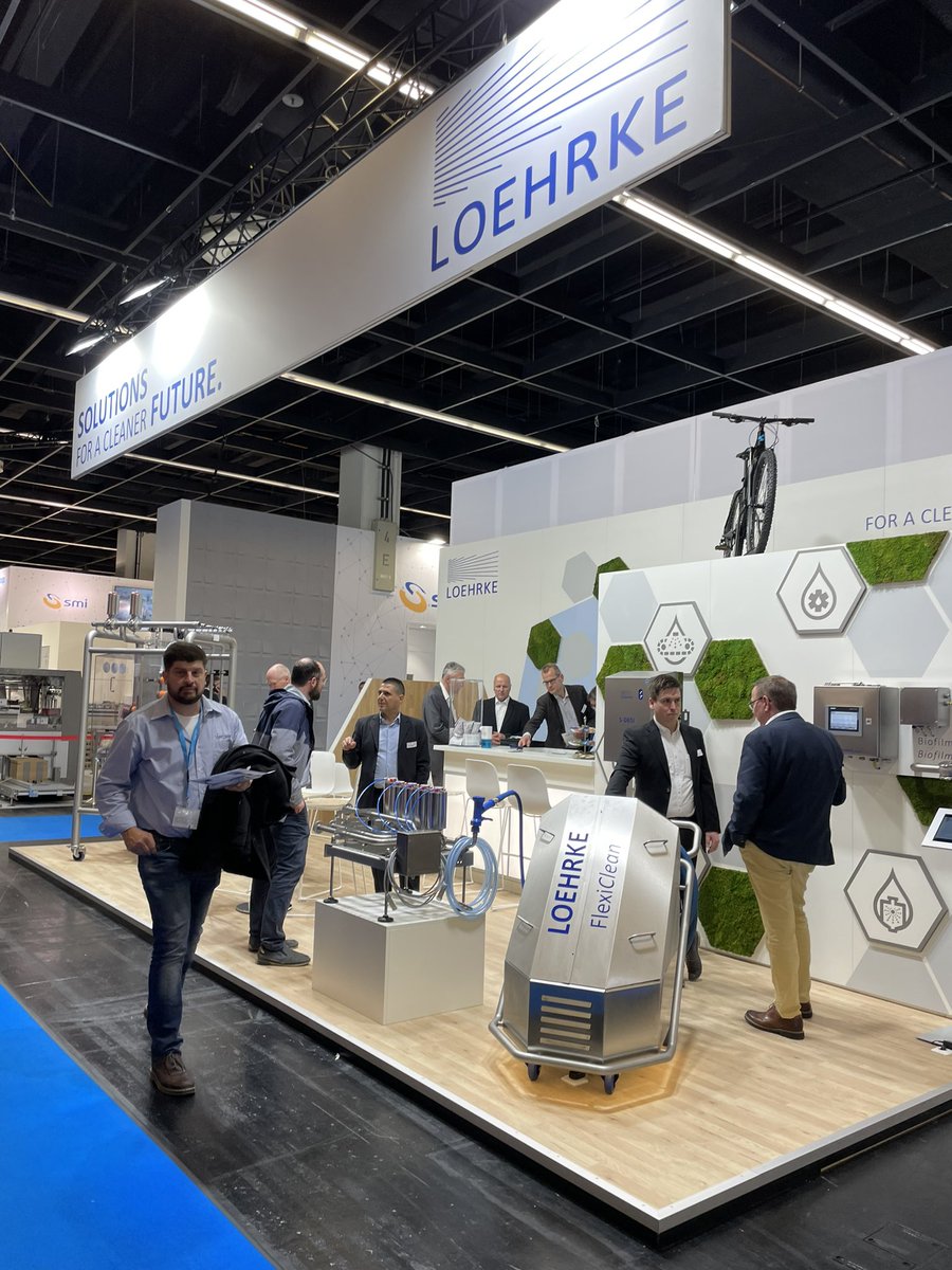Grüße von der Anuga FoodTec, wir setzen Impulse für Anlagen und Behälterbauer, aber auch Düsenhersteller freuen sich über Ideen für Ihr Business. Gern! #cleaningsimulation #bestpractices