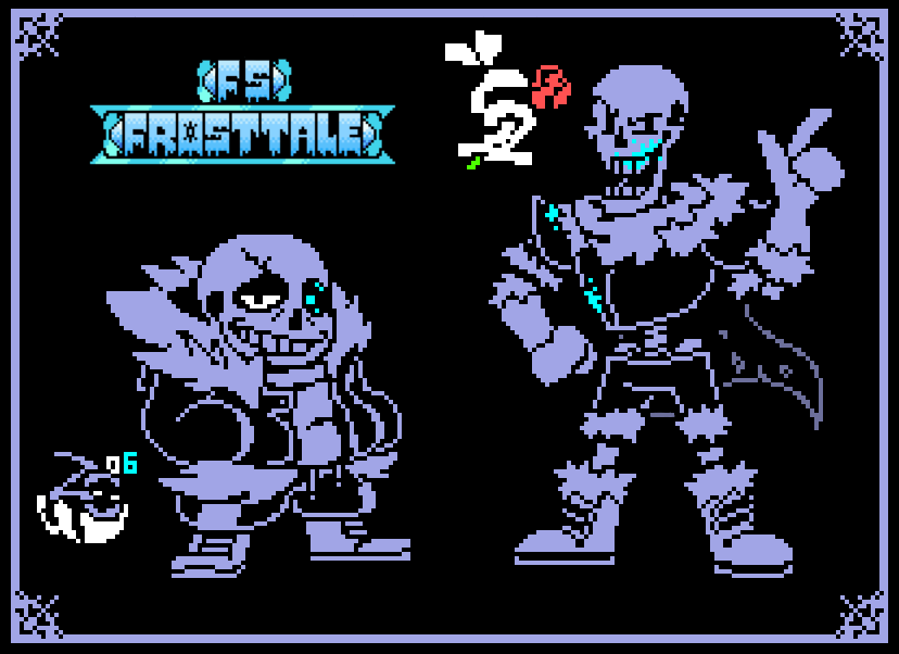 ZeroSans06's tweet photo. Had a lot of fun with this collab with @stripfox2305 of @FrostSsgt's FS! FrostTale Skelebros, hope everyone enjoys! 
More Collab might be on the way, so keep an eye out ;)
#undertaleAU #frosttale #Sprite #collaboration https://t.co/KPM9NemFMJ