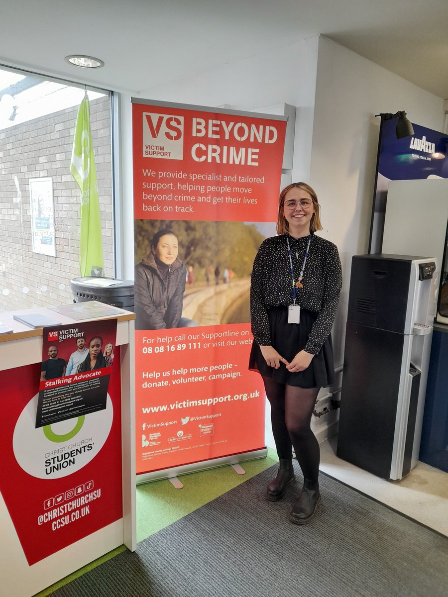 VS_Kent's tweet photo. Come and find us today @canterburyccuni  at our stand for anyone who has any questions, or would like to talk about the support available from our Stalking Advocacy Service. https://t.co/qhsykHhhPv